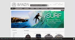 Desktop Screenshot of banzaisurf.com